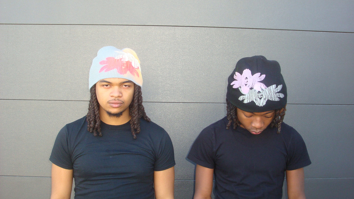 Double Seraphim beanie (Lavender/ Silver)