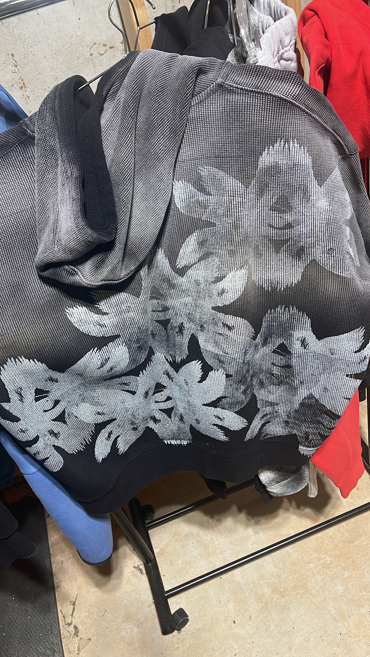 Waffle Knit Seraphim zip-up