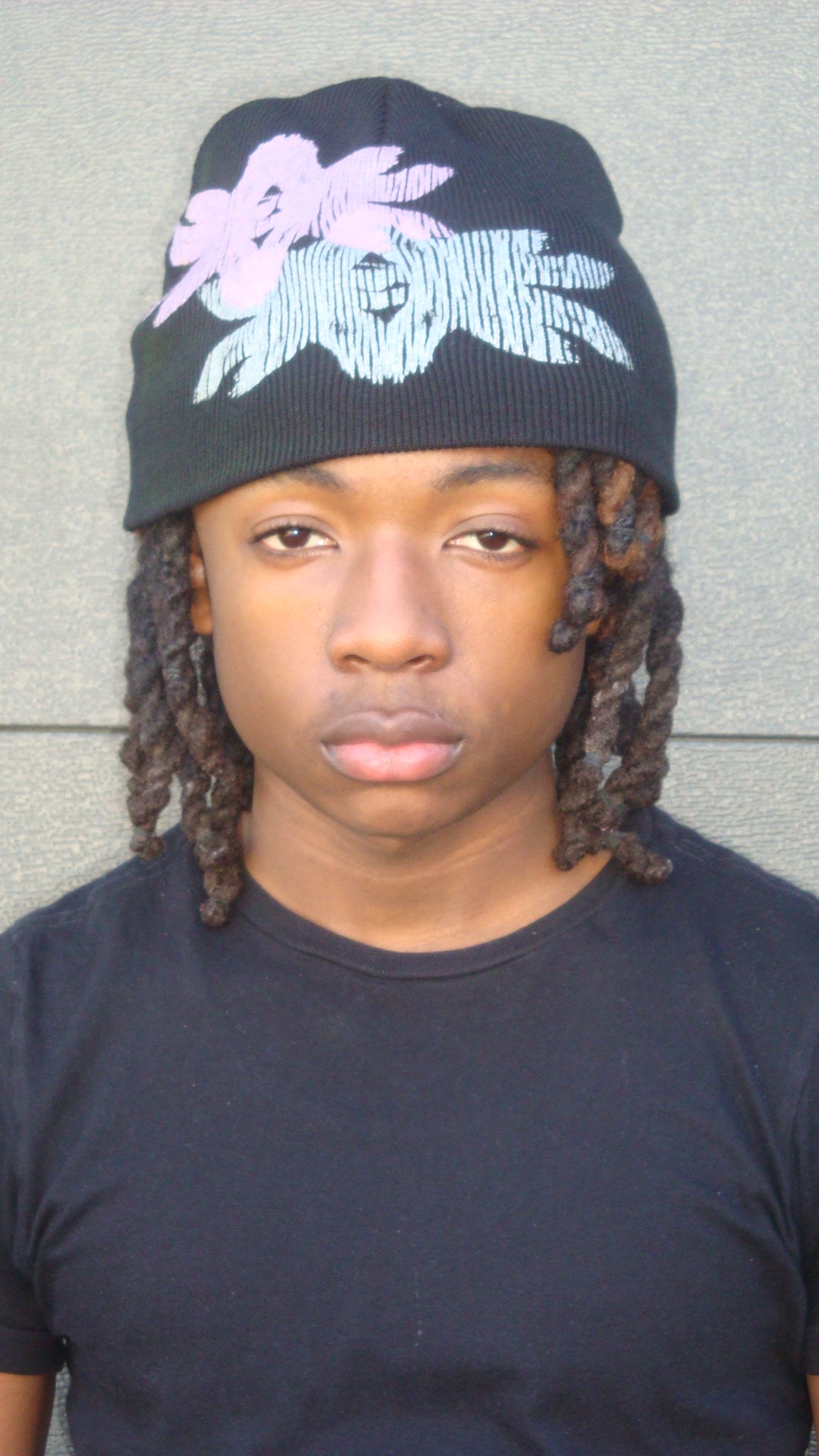 Double Seraphim beanie (Lavender/ Silver)